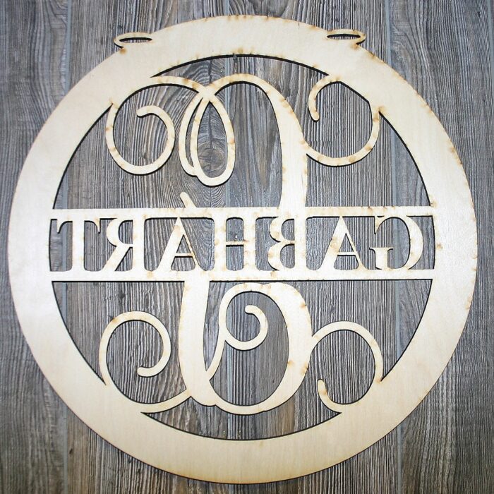 Monogrammed Front Door Ornament - Image 4