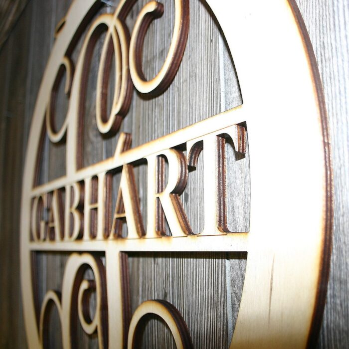 Monogrammed Front Door Ornament - Image 3