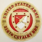 Custom 12"or 18" Army 316th Cavalry BDE Wall Tribute - Image 2