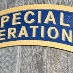 Large 18 inch Special Operations Tab
