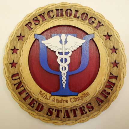 Custom 12" Wood US Army Medical Center of Excellence - Wall Tribute - FREE SHIPPING