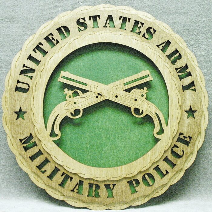 Army Military Police Wall Tribute - FREE SHIPPING - Image 1