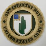 Army 35th Infantry Rgt Wall Tribute