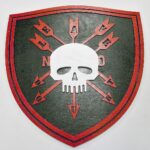 Custom 12" Army 2-22 Charlie Company Wall Tribute