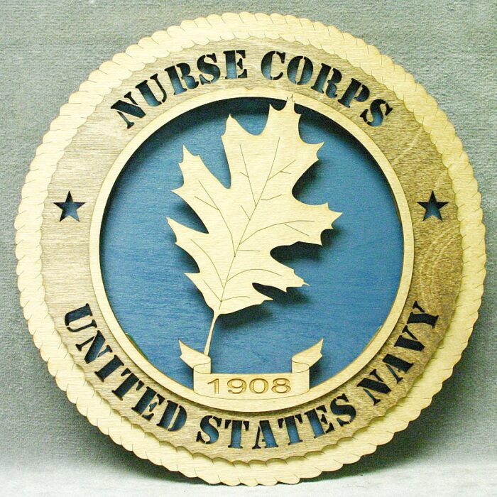 12" and 18"  Navy Nurse Corps Wall Tribute - Image 1