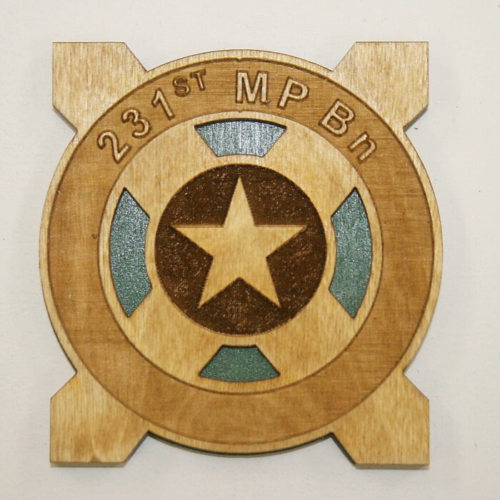 231st M P Battalion Medallion - Image 1