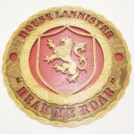 12" and 18"  Game of Thrones - House Lannister Wall Tribute - Image 2