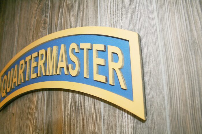 Large 18 inch Quartermaster Tab - Image 3