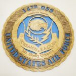 12" and 18"  Air Force 14th OSS Wall Tribute - Image 2
