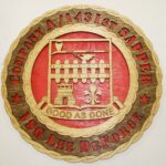 12" and 18"  1431st Sapper Company Wall Tribute - Image 2