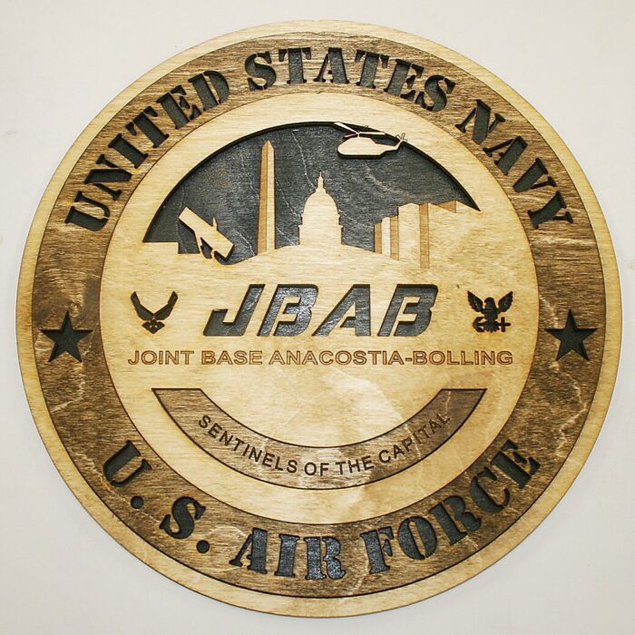 12" and 18"  Joint Base Anastasia Bolling Wall Tribute - Image 2