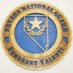 12" and 18"  Nevada National Guard Wall Tribute - Image 2