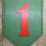 Large 18 inch 1st Infantry Wall Insignia