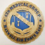 12" and 18"   Air Force 42d Medical Group Wall Tribute