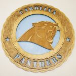 12" and 18" Carolina Panthers Wall Tribute - Image 2