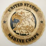 12" and 18" Marine Corps Weapons and Tactics Wall Tribute