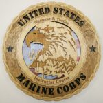 12" and 18" Marine Corps Weapons and Tactics Wall Tribute - Image 3