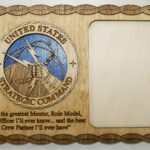 Custom 8x12" Air Force Strategic Command Picture Frame - FREE SHIPPING