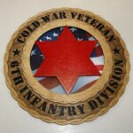 12" and 18" 6th Infantry Division Wall Tribute - Image 3
