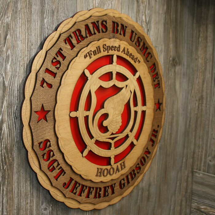 12" and 18"  Marine Corps EGA Wall Tribute - Image 1