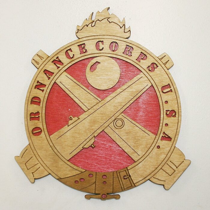 Ordnance Crest Wall Plaque - Image 1