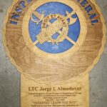 18" Custom Army IG plaque