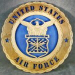12" and 18" Air Force Wall Tribute