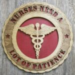 12" and 18" Nurse Wall Tribute