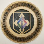 12" and 18" Maneuver Support Center Wall Tribute