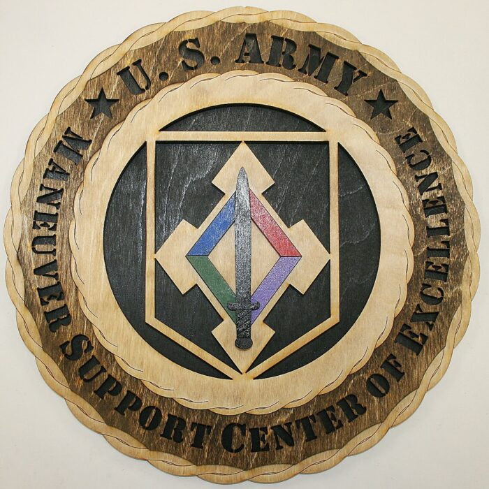 12" and 18" Maneuver Support Center Wall Tribute - Image 1