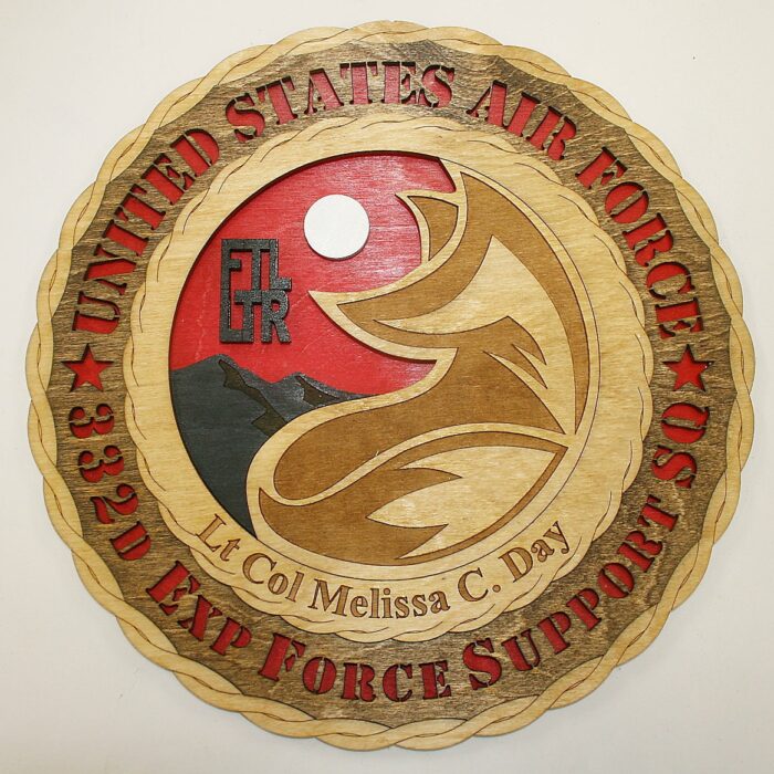 12" and 18" 332d EFSS Wall Tribute - Image 1