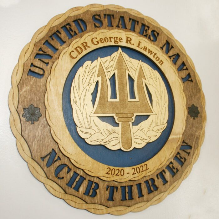 Navy Command Ashore Insignia Wall Tribute - Image 2