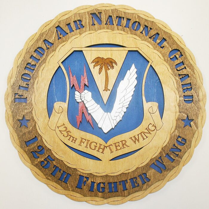 Air Force 125th Fighter Wing Wall Tribute - Image 1