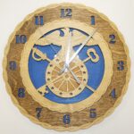 Quartermaster Wall Tribute Clock