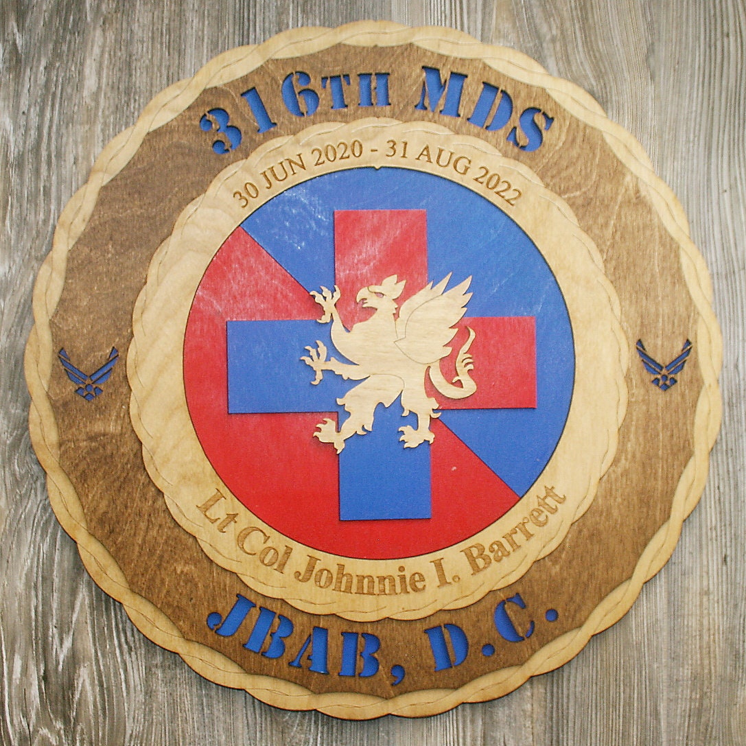 il_fullxfull.4067832322_2k0j.jpg Air Force 316th MDS Wall Tribute - Image 1