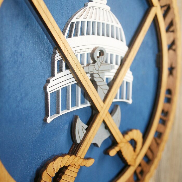Navy Ceremonial Guard Wall Tribute with  placard - Image 3