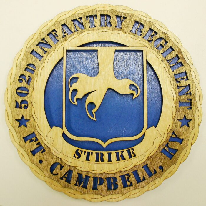 Army 502d Infantry Wall Tribute - Image 1