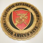 Marine Corps 1st Civil Affairs Group Wall Tribute - Image 2