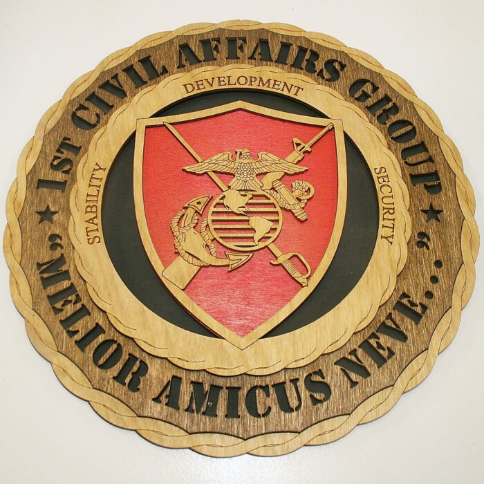 Marine Corps 1st Civil Affairs Group Wall Tribute - Image 2