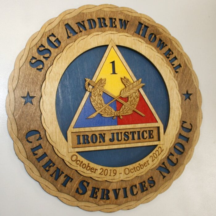 U S Army Iron Justice Wall Tribute - Image 2