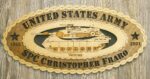 Custom 15 x 7  Wood M1A1 Tank Wall Tribute - Free Shipping