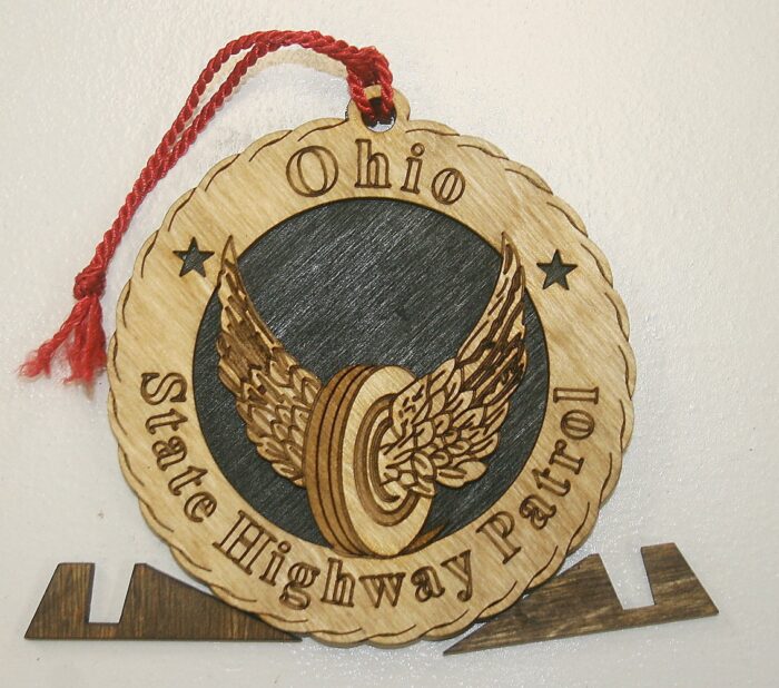 Ohio State Highway Patrol Ornament - Image 4