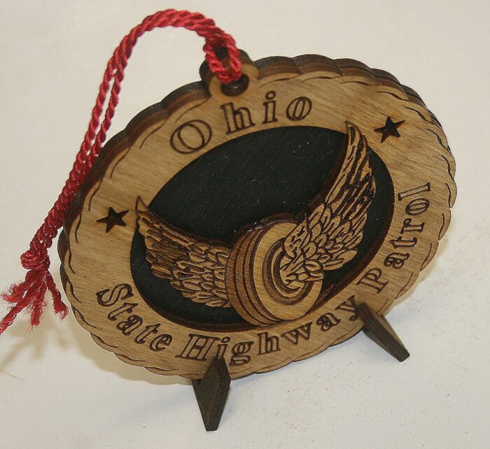 Ohio State Highway Patrol Ornament - Image 1