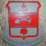Large 18 inch 317th Engineer Battalion Insignia