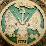 Custom 12" Wood  Department of the Army Wall Tribute - Image 3