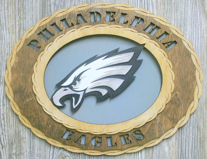 Philadelphia Eagles Wall Tribute - Image 1