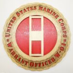 Marine WO1 Warrant Officer Wall Tribute