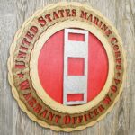 Marine Corps WO4 Warrant officer Rank Wall Tribute - Image 3