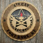 Army 4th Cavalry Wall Tribute