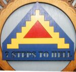 Custom 12" Wood US Army 7th Army Wall Tribute - FREE SHIPPING - Image 3